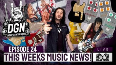 DGN Guitar News #24 - LOADS Of New Fender! - NEW Joan Jett Epiphone - Gibson Mike Ness Custom & More