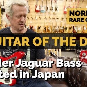 Guitar of the Day: Fender Jaguar Bass CIJ with Matching HS | Greg Coates at Norman's Rare Guitars