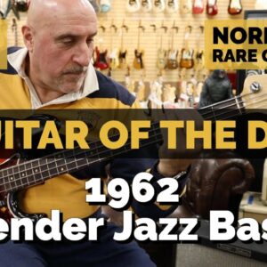 Guitar of the Day: 1962 Fender Jazz Bass Slab Board | Roberto Vally at Norman's Rare Guitars