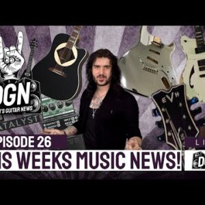 DGN Guitar News #26 - A NEW EVH Hollowbody?! - A Chrome PRS Silver Sky! - Leaked BOSS Pedals & More!