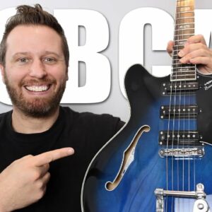 A Hollowbody Guitar With SINGLE COIL Pickups?? - Vox Bobcat!