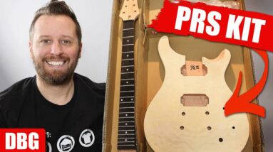 Building a PRS Style Guitar! - This One Had Me a Little Nervous!!