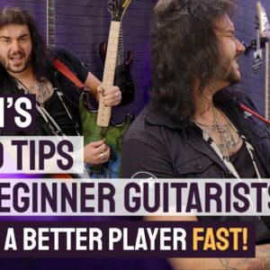 Dagan's 10 Tips for Beginner Guitarists - Become A Better Player, Fast!