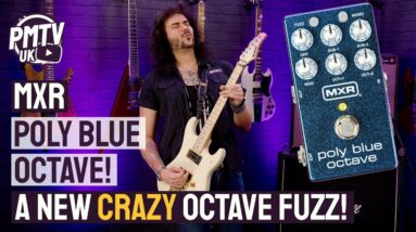 MXR Poly Blue Octave Pedal! - A Crazy New 4 Octave/Phasing/Fuzz Pedal From The Crazy Folk At MXR!