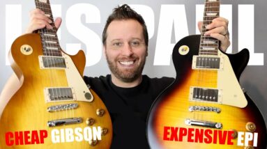 EXPENSIVE Epiphone vs CHEAP Gibson...Which One is the BETTER Les Paul?