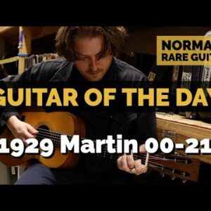 Guitar of the Day: 1929 Martin 00-21 | Norman's Rare Guitars