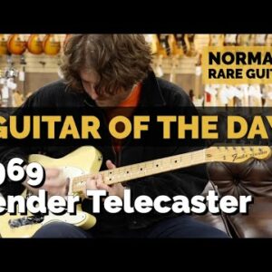 Guitar of the Day: 1969 Fender Telecaster Blonde | Norman's Rare Guitars