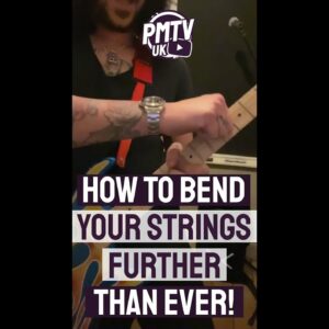 How To Bend Your Guitar Strings Further Than Ever Before! #shorts