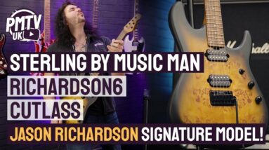 Sterling By Music Man Sterling Jason Richardson Cutlass! - The New Richardson6 Is An Absolute BEAST!