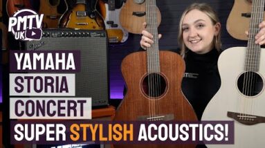 Yamaha Storia Series - Super Stylish Concert-Sized Electro-Acoustics!