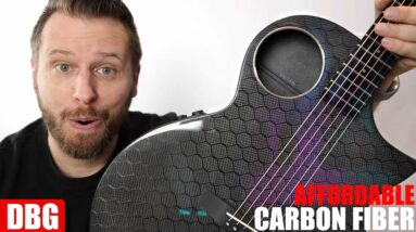 FINALLY! - A BEAUTIFUL Carbon Fiber Guitar I Can Afford...