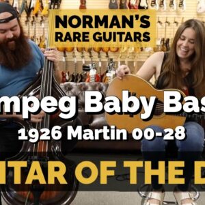 Guitar of the Day: Ampeg Baby Bass | Norman's Rare Guitars