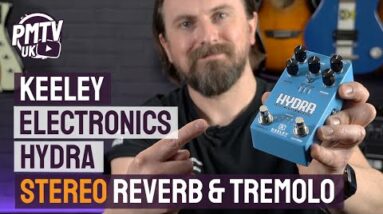 Keeley Electronics Hydra - Beautiful Stereo Reverbs & Tremolos!