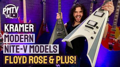 Kramer Modern Collection Nite-V Guitars! - THE Flying V Guitar To Get For Todays Shredder!