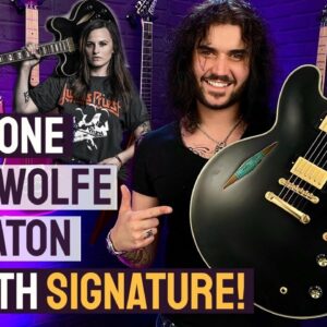 Epiphone Emily Wolfe Sheraton Stealth - Is This Amazing Axe The Best Looking Signature Guitar Ever?!