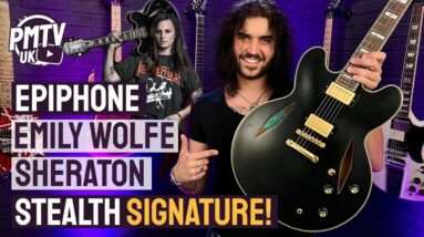 Epiphone Emily Wolfe Sheraton Stealth - Is This Amazing Axe The Best Looking Signature Guitar Ever?!