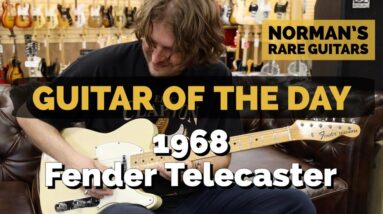 Guitar of the Day: 1968 Fender Telecaster Maple Cap | Norman's Rare Guitars