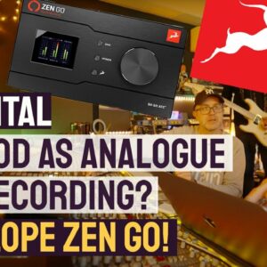 Is Digital The New Analogue For Recording Guitar? Lets Find Out With The The Antelope Audio Zen Go!