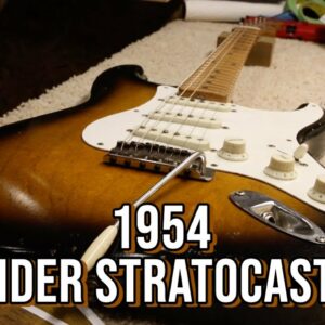 1954 Fender Stratocaster Refinished & Refretted at Norman's Rare Guitars