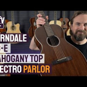 Ferndale P3-E Parlor Electro Acoustic Review - Take Your Playing To The Next Level!