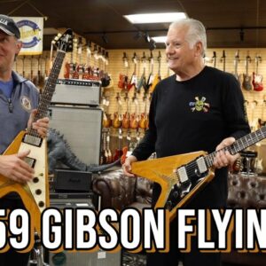 IS THIS A REAL 1959 GIBSON FLYING V??? | Joe Bonamassa & Norm at Normanâ€™s Rare Guitars