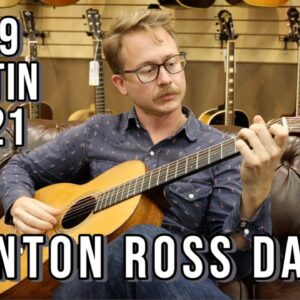 Clinton Ross Davis playing a 1929 Martin 00-21 at Norman's Rare Guitars