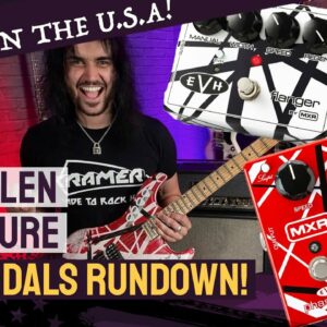 Eddie Van Halen's Signature MXR & Dunlop Pedals! - The History Behind Them & How They Sound!