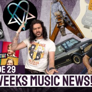 DGN Guitar News #29 - New Music From Pink Floyd, A Marshall Amps Mini Cooper, Modded '58 V's, & More