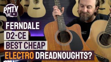 Ferndale D2-CE Acoustic Guitar - Best Cheap Electro-Dreadnoughts?!?