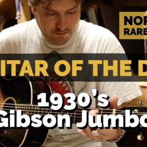Guitar of the Day: 1930's Gibson Jumbo Sunburst | Norman's Rare Guitars