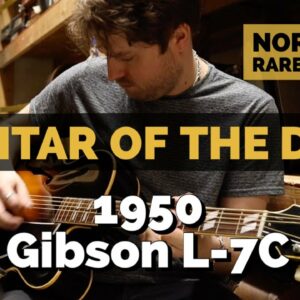 Guitar of the Day: 1950 Gibson L-7C Sunburst | Norman's Rare Guitars