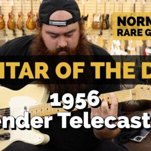 Guitar of the Day: 1956 Fender Telecaster | Norman's Rare Guitars