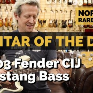 Guitar of the Day: 2003 Fender CIJ Mustang Bass | Norman's Rare Guitars