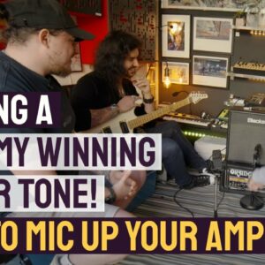 Get A Grammy Winning Guitar Tone! - How To Record Electric Guitar w/ Adrian Bushby & Antelope Audio!