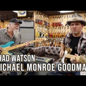 Michael Monroe Goodman & Chad Watson at Norman's Rare Guitars