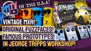 Guitar Pedal HEAVEN! - Never Before Seen Pedals, Vintage Fuzzes & Wahs + More - With Jeorge Tripps!