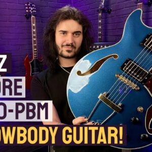Ibanez AMH90-PBM HollowBody Artcore Expressionist - In Prussian Blue Metallic - New For 2022!