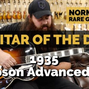 Guitar of the Day: 1935 Gibson Advanced L5 Sunburst | Norman's Rare Guitars