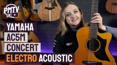 Yamaha AC5M ARE Electro Acoustic Review - A Stunning Acoustic For Both Stage & Recording!