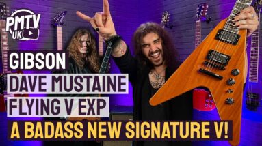 Gibson Dave Mustaine Signature Flying V EXP! - A Mega Axe For The Megadeth Frontman!