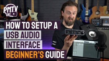 How To Setup A USB Audio Interface In 5 Easy Steps!