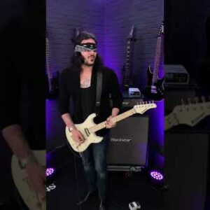 'Hotel California' Solo Blindfolded! - Can You Play It?⚡️ #Shorts