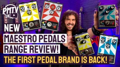 NEW Maestro Original Collection Pedals Review - Gibson Relaunch The FIRST Pedal Brand From 1962!