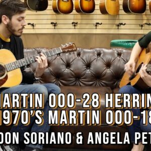 Angela Petrilli & Brandon Soriano | 1946 Martin 000-28 & 70's Martin 000-18 at Norman's Rare Guitars