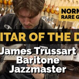 Guitar of the Day: James Trussart Baritone Jazzmaster | Norman's Rare Guitars