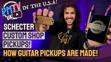 Schecter Custom Shop Pickups! - See these Amazing USA Pickups Get Made At Schecters LA Custom Shop!