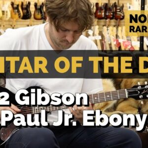 Guitar of the Day: 2022 Gibson Les Paul Jr. Ebony | Norman's Rare Guitars