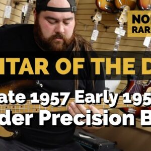 Guitar of the Day: Late 1957 Early 1958 Fender Precision Bass | Norman's Rare Guitars