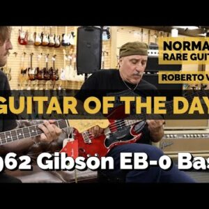 Guitar of the Day: 1962 Gibson EB-0 Bass | Roberto Vally at Norman's Rare Guitars