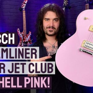 Gretsch G2215-P90 Streamliner Junior Jet Club - This Pink Panther Has Claws!